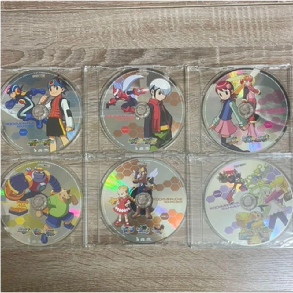Mega Man Rockman Exe Sound Box Set Video Game Music 6 CD Limited Edition Capcom - Image 3 of 3