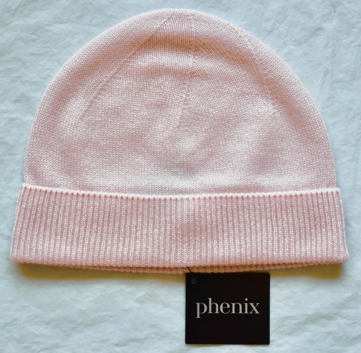 PHENIX NWT $120 100% CASHMERE KNIT PINK HAT. ONE SIZE | eBay display picture 3