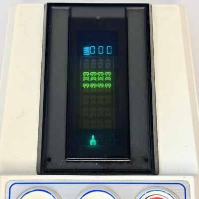 TEG TOMY ELECTRONICS GAME SPACE ATTACK LSI Retro Vintage