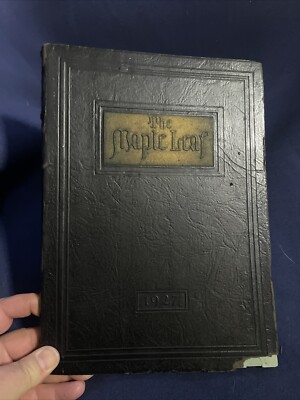 1927 The Maple Leaf Yearbook Norwalk High School, Norwalk, Ohio