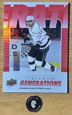 Anze Kopitar 2023-24 Upper Deck Trilogy Generations Red /799 #TG-16B LA Kings