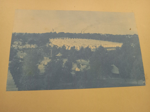 1897 BUFFALO NEW YORK GAR CIVIL WAR VET CAMP JEWETT TENT CITY ENCAMPMENT REUNION