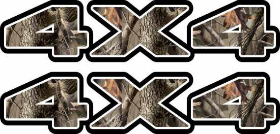 Factory EFX Red 4x4 Fender & Gas Tank Graphics Decal Sticker Kit For ATV/Quad 5 thumbnail image