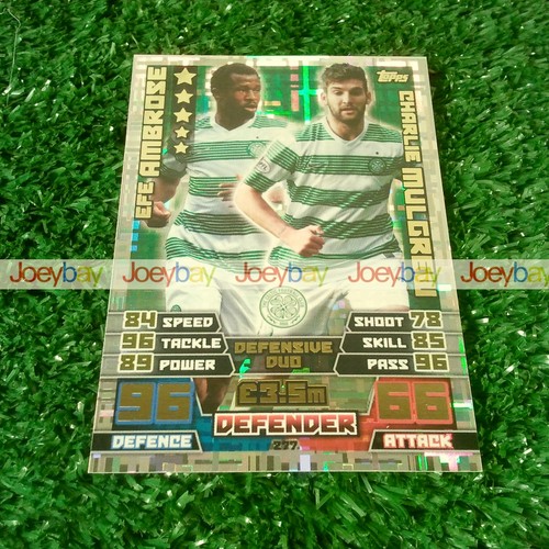14/15 SPFL HUNDRED CLUB LTD EDITION MAN OF THE MATCH ATTAX CARD 2014 2015 SPL - Picture 3 of 35