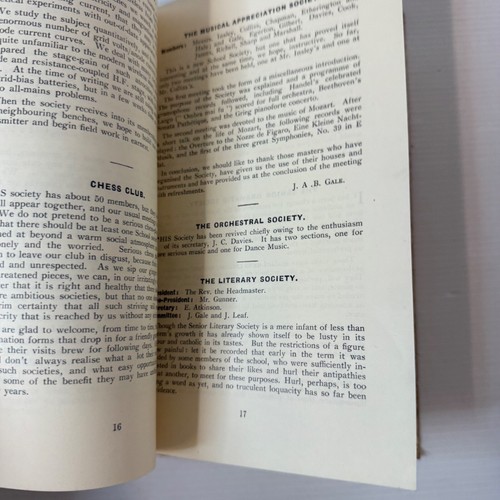 The Coathamian Floreat Domus Vol. VI April 1935 Vintage Grammar School Magazine - Picture 7 of 14