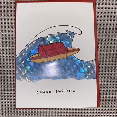 Father s Day Greeting Card Bird & Quill by Papyrus - 4.5  x 6  - Couch Surfing