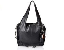 Vince Camuto Suni Shoulder Bag - Leather - Color: Black 
