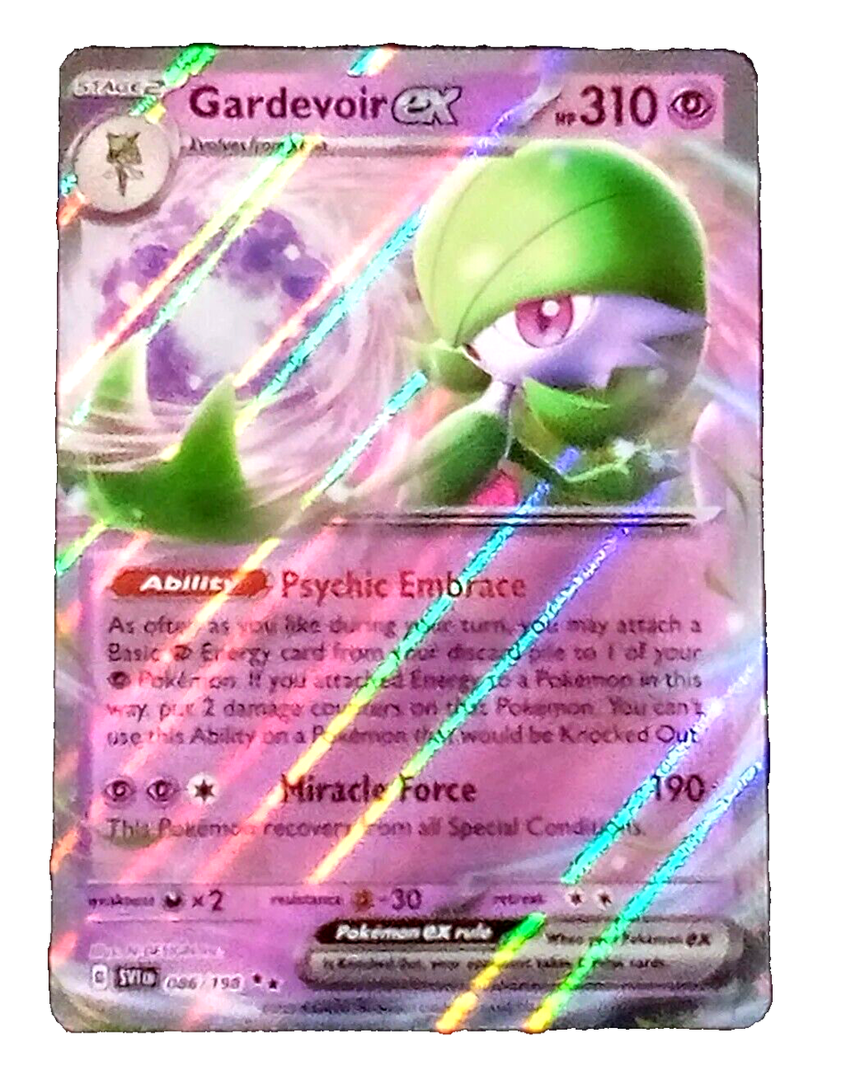 Gardevoir EX 086/198 - Scarlet & Violet - Pokemon TCG Gardevoir EX 086/198 - Scarlet & Violet - Pokemon TCG
