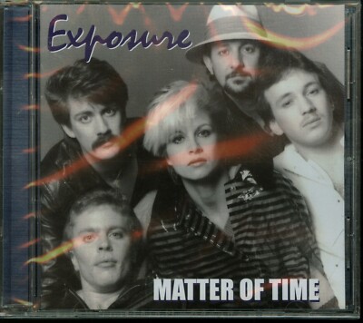 Exposure Matter Of Time CD new Metallic Blue Records hair glam melodic reissue