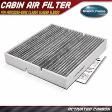 Cabin Air Filter with Charcoal Media for Mercedes-Benz A220 CLA250 GLA250 GLB250