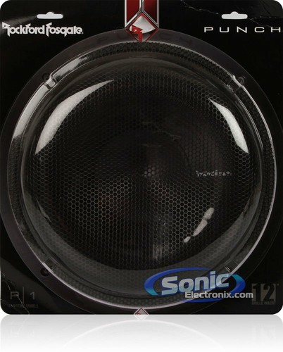Rockford Fosgate P1G-12 12" Aluminum Subwoofer Grille - Picture 3 of 3