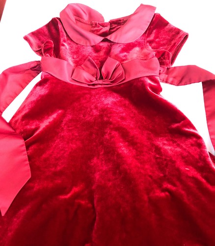 Twirl Red Velvet Dress Christmas Layers Petticoats 24 Mo Good Lad Philadelphia - Picture 2 of 11