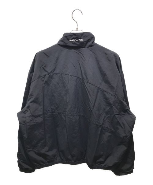 SUPREME Men's Curve Track Jacket 24SS Mountain Parka Black SUPREME Men's Curve Track Jacket 24SS Mountain Parka Black