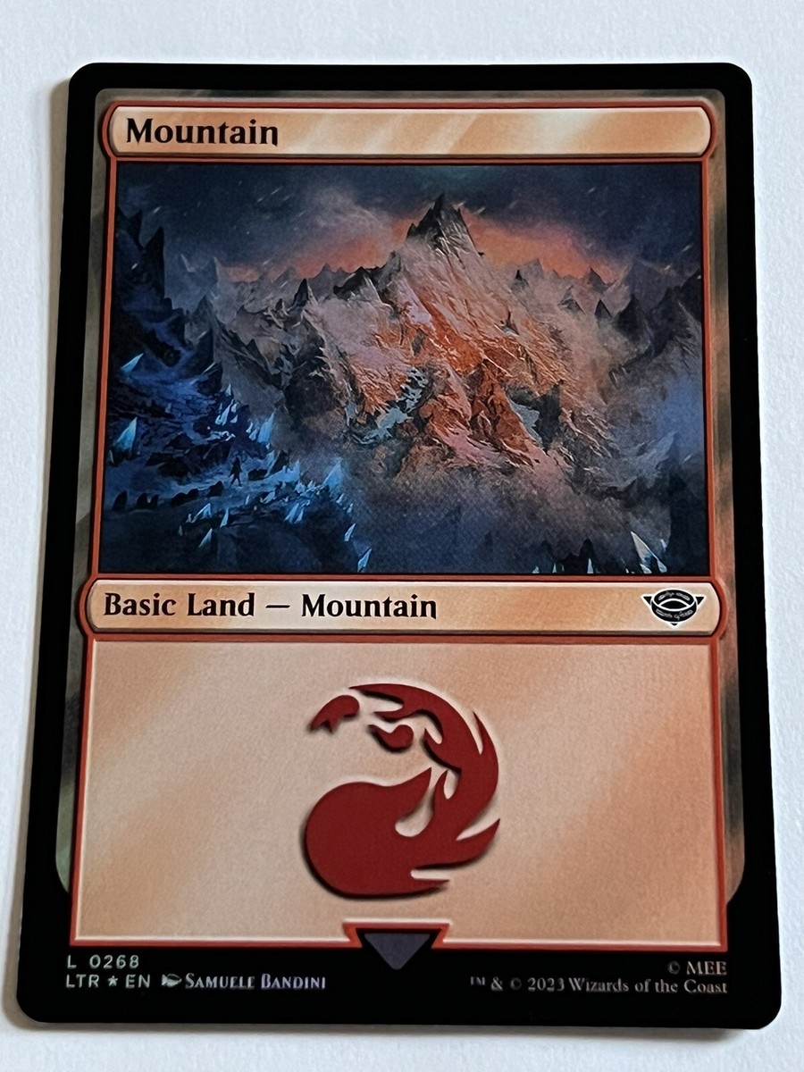 Mountain Basic Land 268 MTG LOTR Tales of Middle Earth 2023 Mint