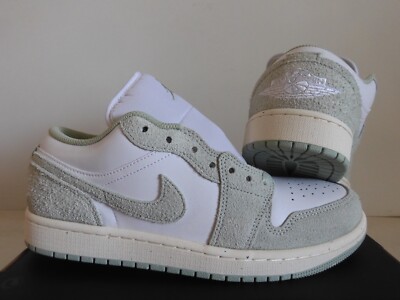Nike Air Jordan 1 Low Se White-SeaFoam-Sail Sz 8 [FN5214-131