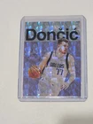 Luka Doncic Artist Signed Dallas Mavericks Refractor Art Card 1/1