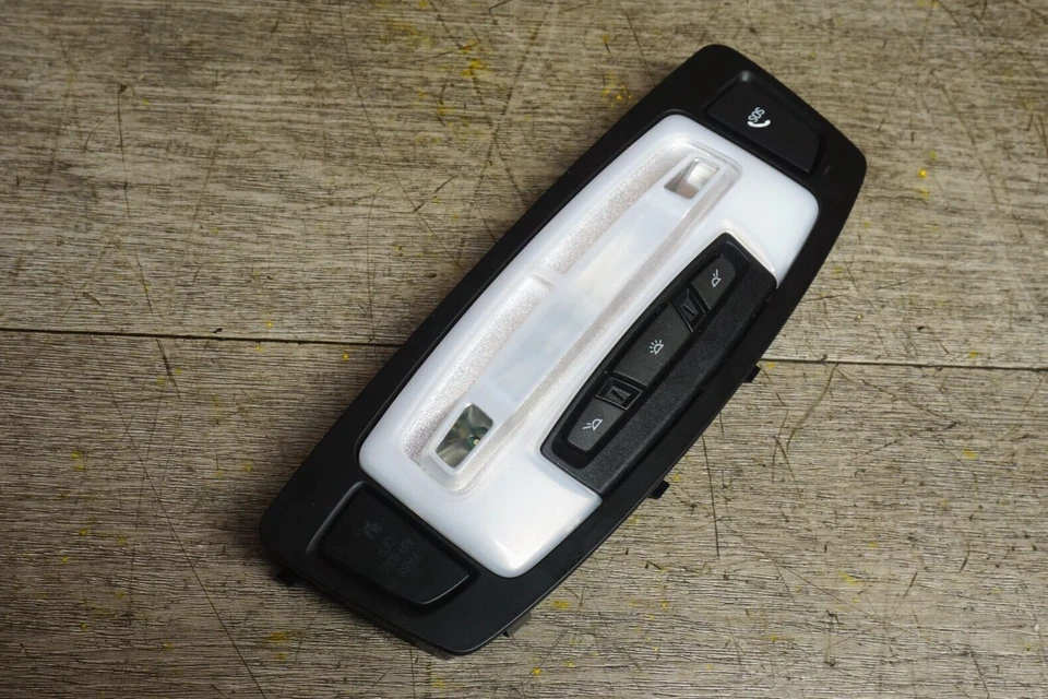 BLACK 2015-2016 BMW 228I F23 CONVERTIBLE FRONT OVERHEAD DOME READING LIGHT OEM - Image 3 of 4