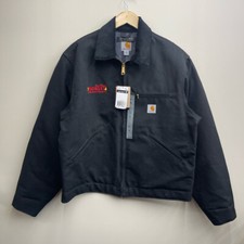 Carhartt Blanket Lined Work Jacket – Black – Made in USA – Size L (NEW)