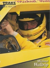 FREE SHIPPING-MINT-1994 Traks Premium Michael Waltrip #154 PLUS BONUS CARDS