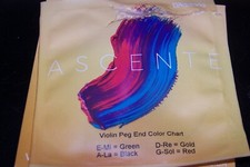 D'Addario Ascente Violin String Set 1/2 scale A310 1/2M with Bonus 