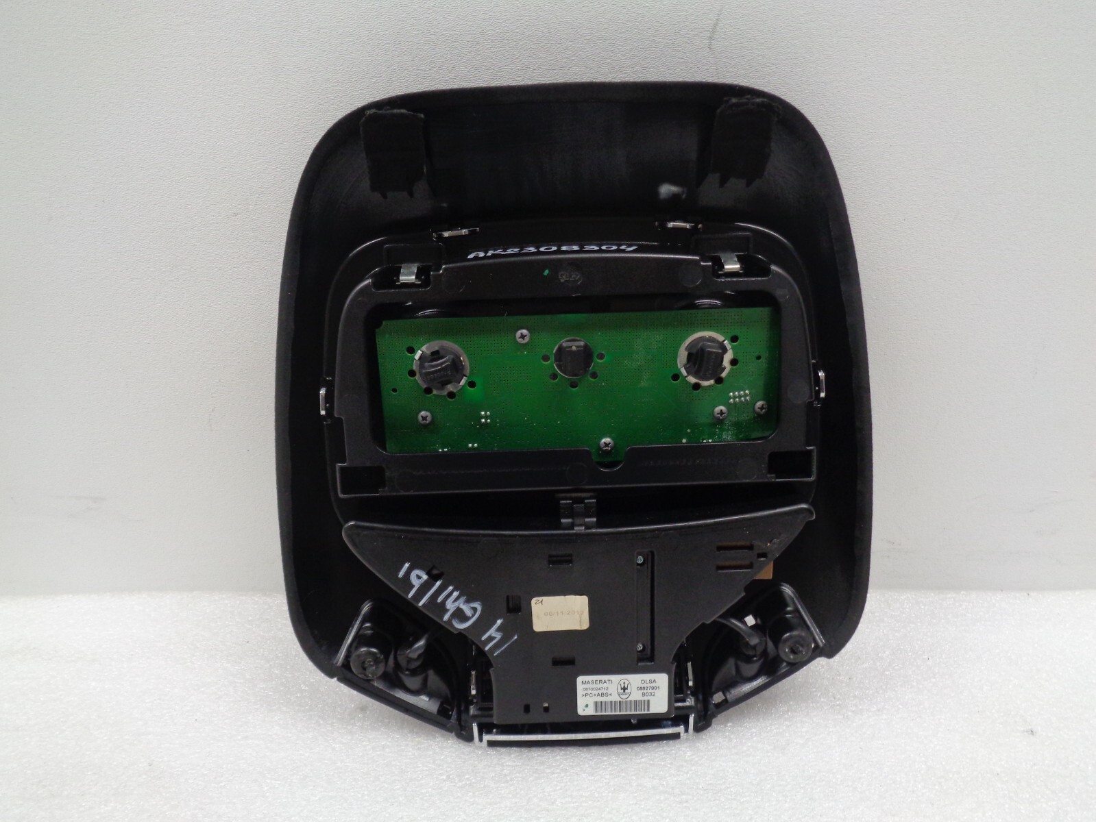14-17 Maserati Ghibli Rear Overhead Dome Light Reading Map Lamp OEM AK2308304