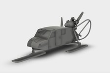 Henschel Aerosan Motorschlitten WW2 Bausatz Kit 3D Druck 1:87 -  1:35