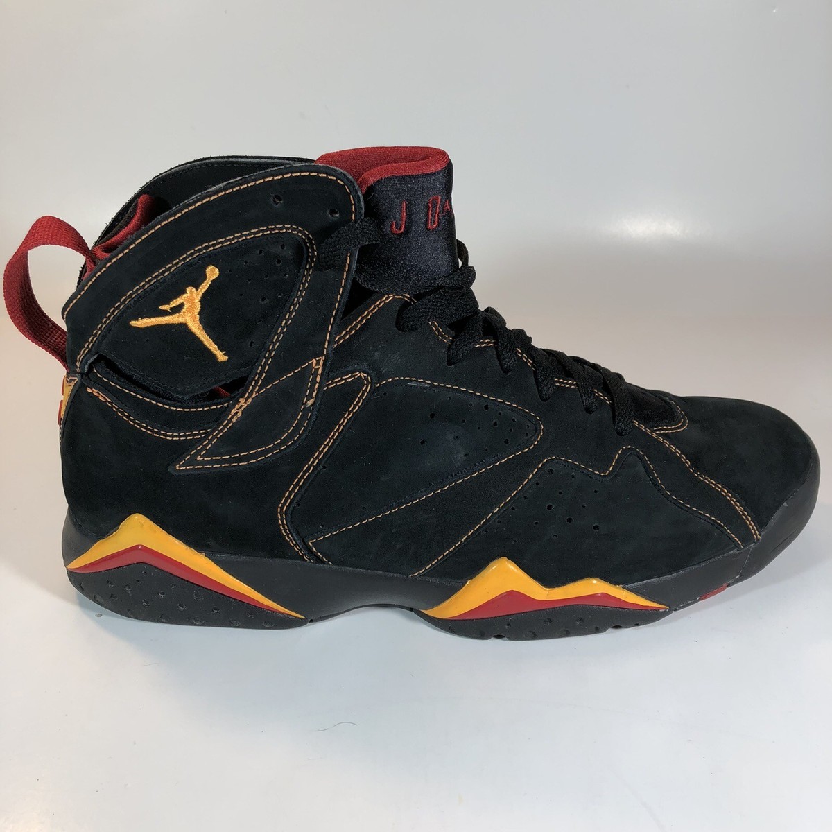 Nike Air Jordan 7 VII Retro Citrus 2006 Mens Size 12 Black Yellow