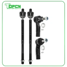 Front Inner & Outer TIe Rod End For Audi A3 Q3 S3 Volkswagen Golf Passat Jetta