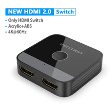 HDMI Switcher 2.0 4K Bi-Direction 2 in 1 Out HDMI 2.0 Adapter for TV Box Switch