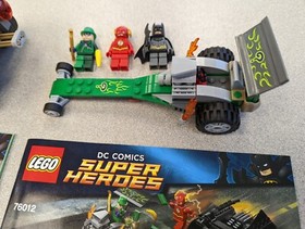 LEGO DC 76012 Batman: The Riddler Chase 100% Complete w/ Minifigures