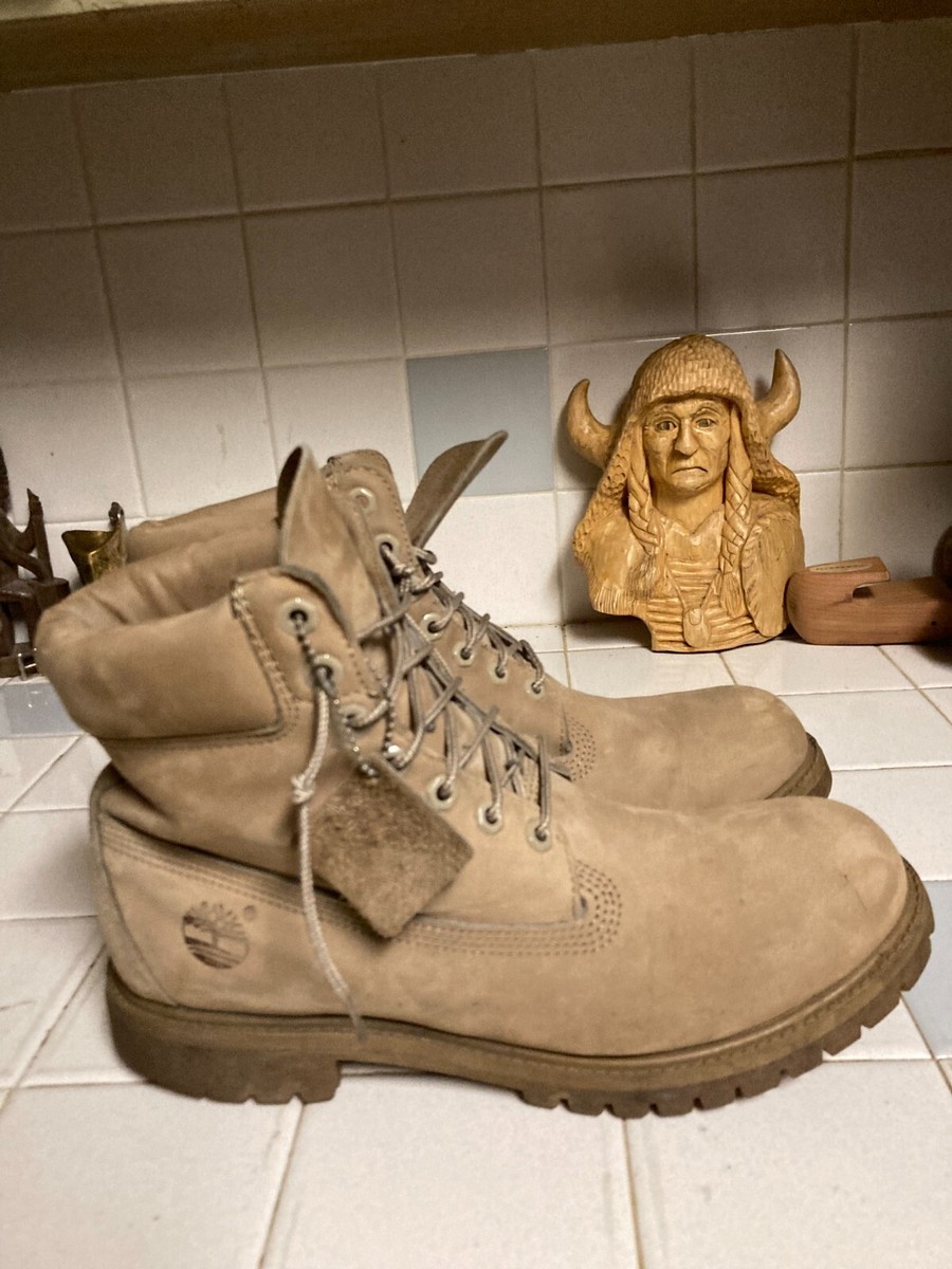 Timberland Premium 6 inch Waterproof Boot Wheat Nubuck -10M