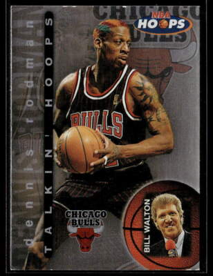 1997 Hoops #4 Dennis Rodman Basketball The Worm Chicago Bulls | eBay