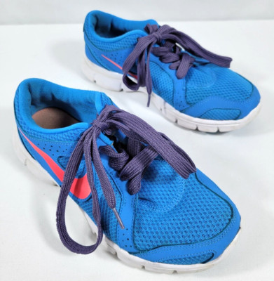 NIKE Flex Experience RN 2 Style 599548-400 Blue Pink Sneakers Size 7