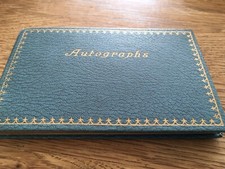 Autographs David Niven, Dick Francis, Mark Phillips, Fred Winter, Tom McClean