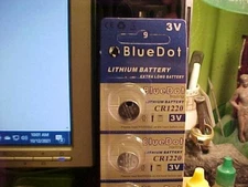 2 PAC CR1220 DL1220 ECR1220 5012LC Lithium cell battery Fast Ship USA SELLER