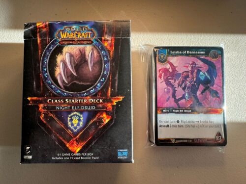 World of Warcraft WoW TCG - 2011 Class Starter Night Elf Druid - Picture 1 of 6