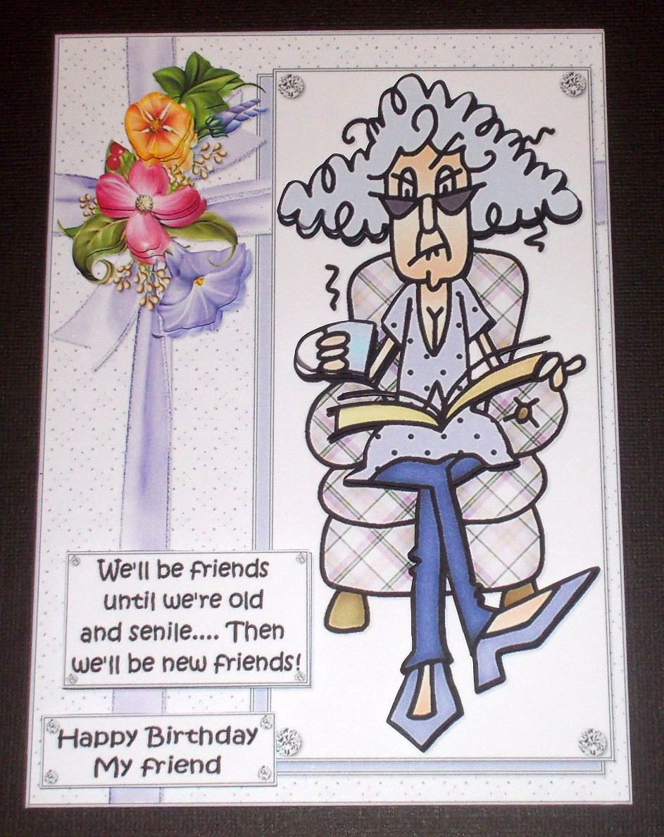 Peachy Antics Lustige Geburtstagskarte – „As Is Tradition“ Folded Card Für Freunde & Familie