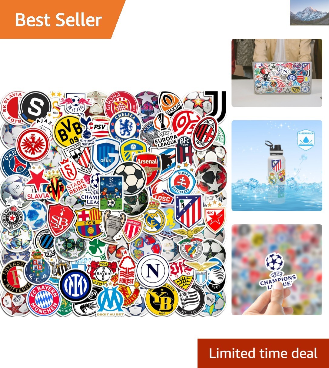 S - Perfect For Laptops, Water Bottles, And Gifts