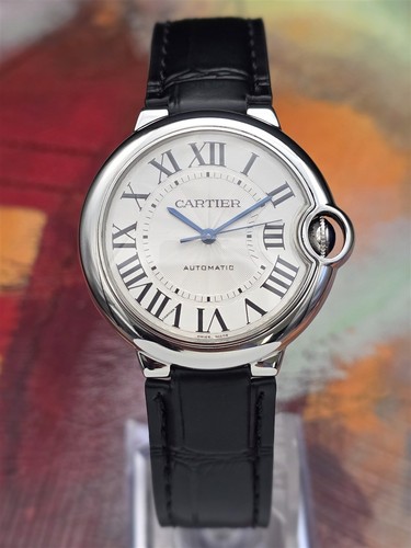 2018 Cartier Ballon Bleu 36mm W69017Z4 Automatic Watch Box & P...