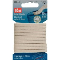 Bio-Elastic Gummiband Natur Band Gummilitze Rohweiß Elastikband Prym 910440