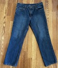 Carhartt 101496 Traditional Fit Jeans 36x30 Blue Denim Workwear Made in Mexico — photo 1