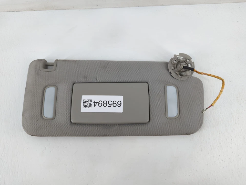 2016-2021 Chevrolet Camaro Passenger Sun Visor Mirror Right Sunvisor Grey Y5A9T - Image 3 of 4