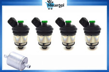 4 INIETTORI LANDI RENZO GPL TAPPO VERDE ATTACCO BOSCH ORIGINALI MED METANO