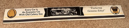 16" LONG ETHYL OLD COLONY GAS MATCHBOOK FULL MINNEAPOLIS MINNESOTA - Picture 1 of 6