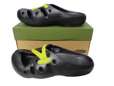 Keen Yogeez Clogs Sandals Slip On Shoes Black Mens Sz 11 | eBay display picture 1