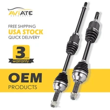 2PCS Front CV Axle Shaft For 2008-2013 Nissan Rogue 2014-15 Rogue Select 66-6287