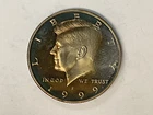 1999 S Silver Kennedy Proof Nice Golden Tone