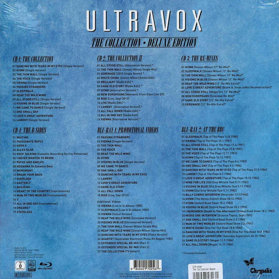 Ultravox - The Collection Expanded Deluxe Edition (2025 - WW - Original) - Image 2 of 3
