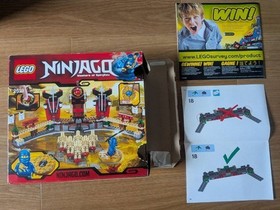 LEGO Ninjago 2519 Skeleton Bowling 2011 Set Box Manual Missing Spinner