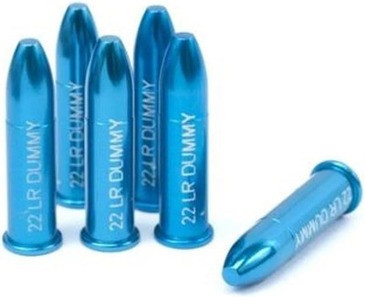 6-Pack Precision Dummy Rounds fits 22 LR Action Proving
